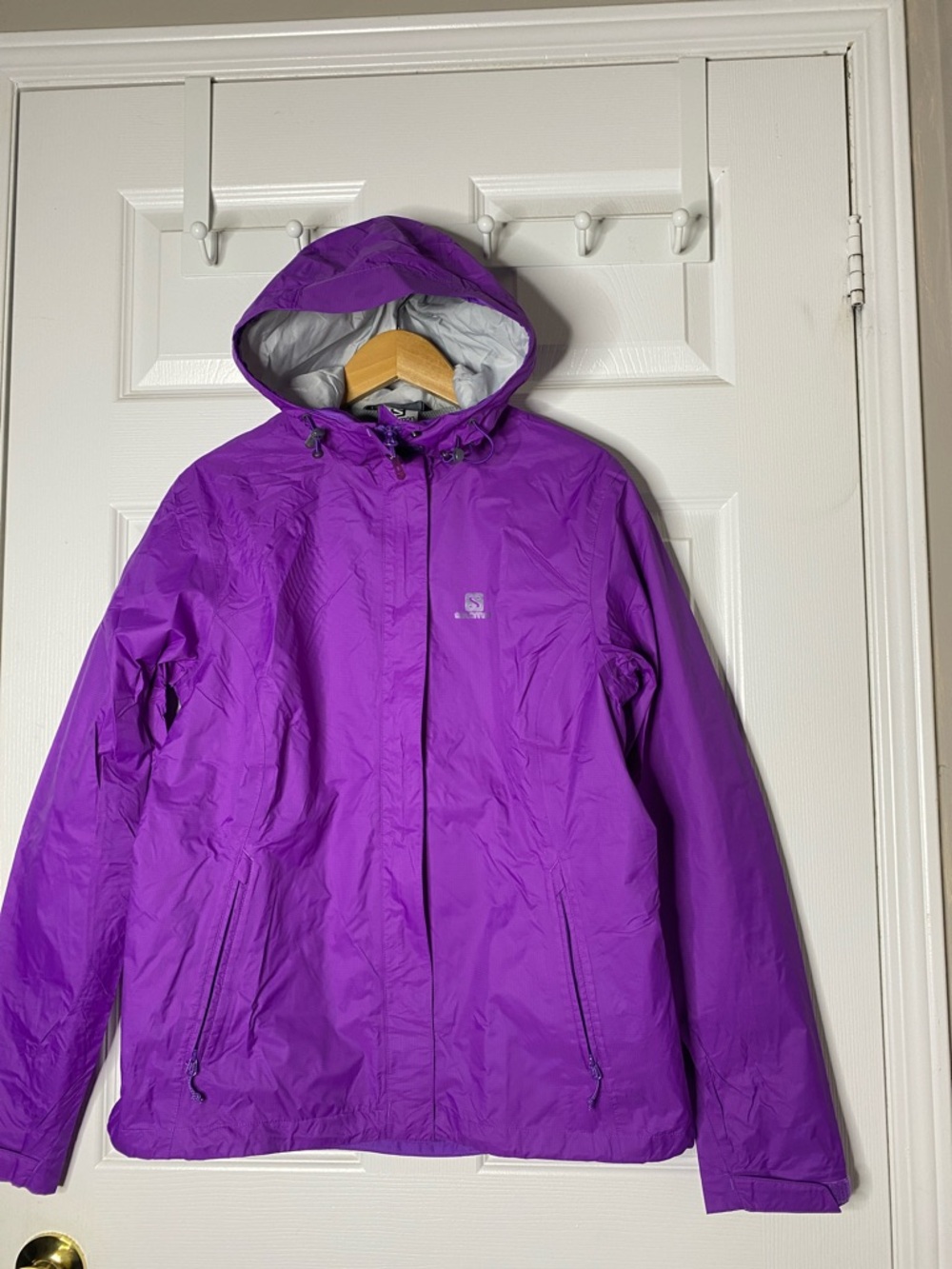 Salomon Vibrant Purple Outdoor Jacket #7